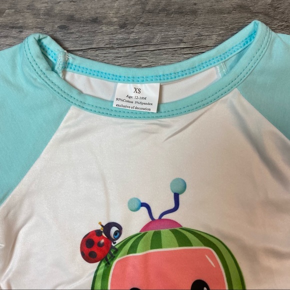 Girls boutique Cocomelon Outfit NEW - Picture 4 of 5
